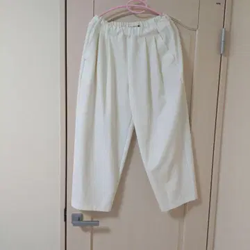 Vent d'ouest 아이보리 와이드 팬츠