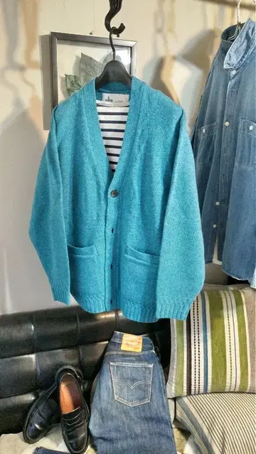 미사용 새상품 (택 포함) 선착순 GLR 해밀턴 울 가디건 M