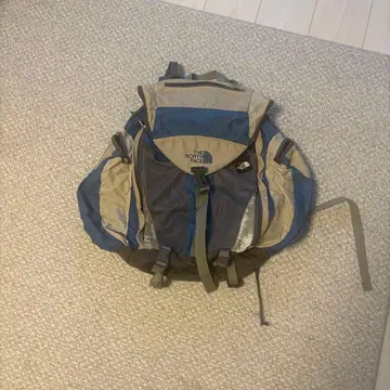 THE NORTH FACE 백팩 파랑 베이지