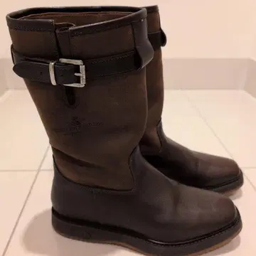 ALKA 브라운 엔지니어 부츠 24.5