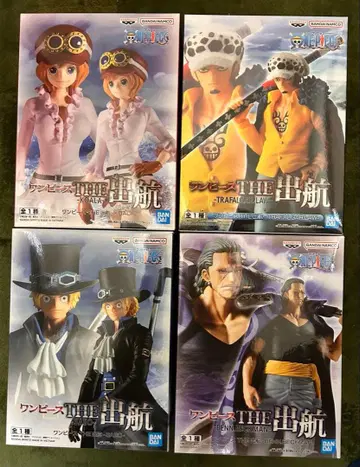 원피스 피규어 4체 세트 THE 출항 시리즈
