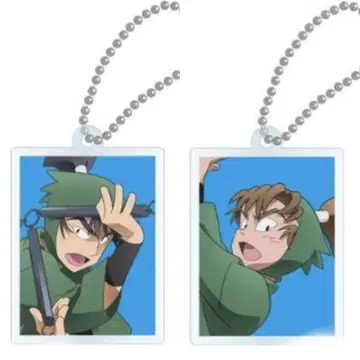 식만류삼랑 x 선법사 이작 닌타마 란타로 증명사진풍 아크릴 플레이트 키링