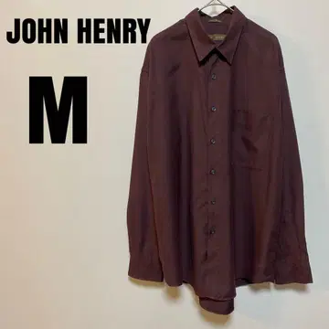 JOHN HENRY 존헨리 폴리에스테르 100% 긴팔 셔츠 M