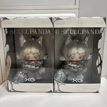 SKULLPANDA XG 2점 POPMART