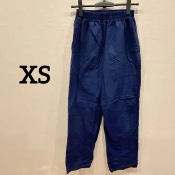 새상품급 네이비 캐주얼 팬츠 [ XS ] 무지 롱 바지 여성용 남성용