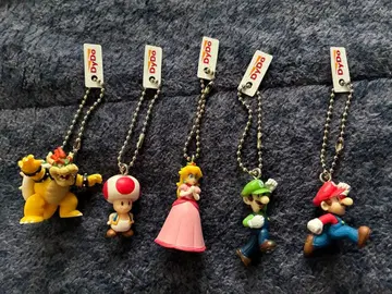 슈퍼 마리오 키링 5개 세트