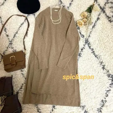 스픽 앤 스팬 spic&span 니트 원피스