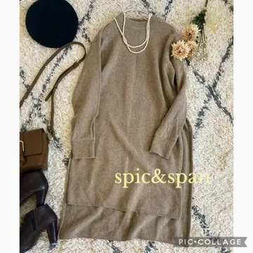 오늘 페이지 삭제 스픽 앤 스팬 spic&span 니트 원피스