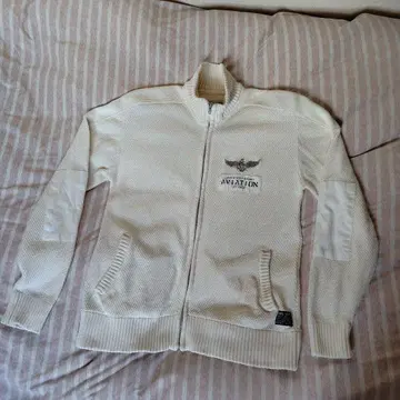AVIREX 니트 자켓