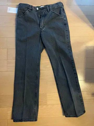 UNITED ARROWS 그레이 스트레이트 데님 M 미사용