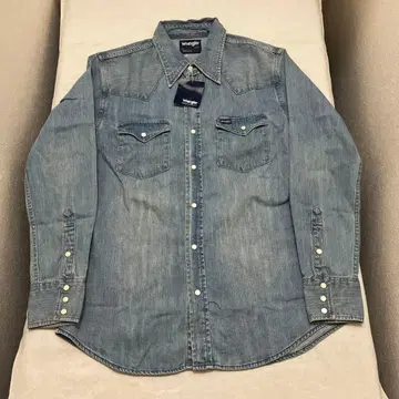 새상품 랭글러 셔츠 large 웨스턴 셔츠 긴팔 데님 청바지