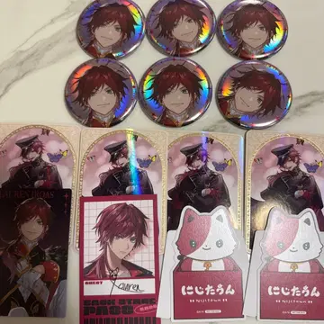 니지산지 로렌 OVERTURE 캔뱃지