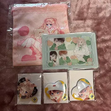 언니의 스이군 복권 메이트 아크릴 스탠드 복조리 하트 캔뱃지