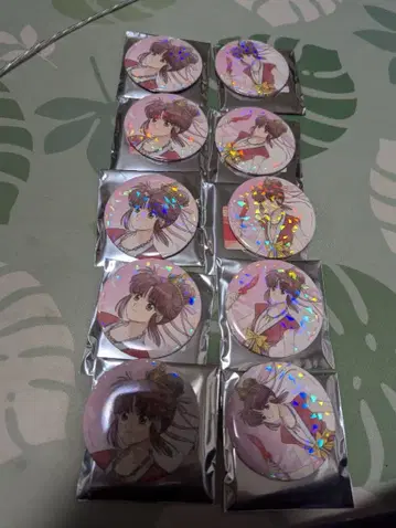 환상게임 일격 컬렉션 홀로그램 캔뱃지 미주