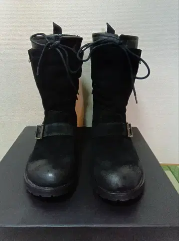 RUPERT 블랙 엔지니어 부츠