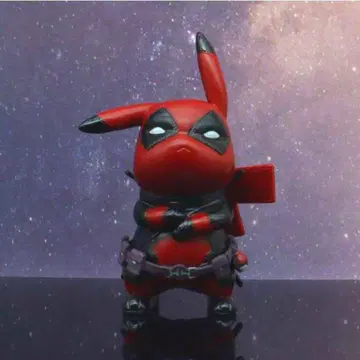 [ 미개봉 새상품 ] 13cm 피카츄 데드풀 피규어