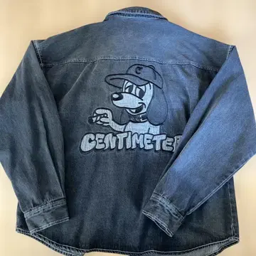 CENTIMETER 데님 셔츠