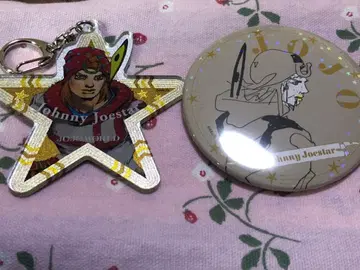 죠죠 월드 죠니 키링 캔뱃지 세트