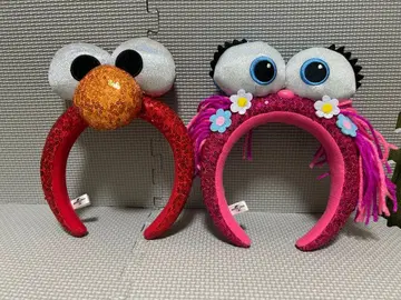 엘모 아비 머리띠 스팽글