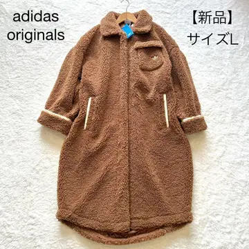 [택 포함 새상품] 아디다스 오리지널 쉘파 보아 롱 플리스 브라운 L