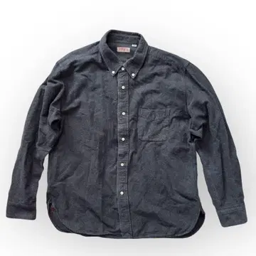 슈가케인 긴팔 셔츠 그레이 XL 사이즈 심플