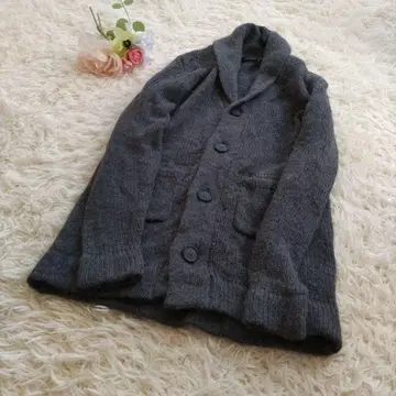 알파카 울 가디건 DKNY 빈티지 y2k