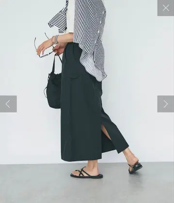 리브 드와 [ 비오는 날도 쾌적! ] 베이커 포켓 스커트