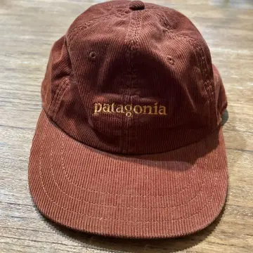 patagonia 코듀로이 캡 브라운