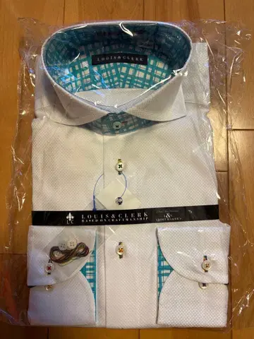 LOUIS&CLERK 드레스 셔츠 M 화이트