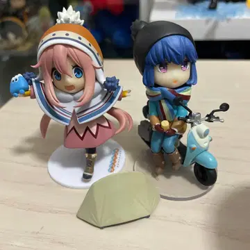 PLUM 유루캠 나데시코 시마린 미니 피규어 세트 후지산