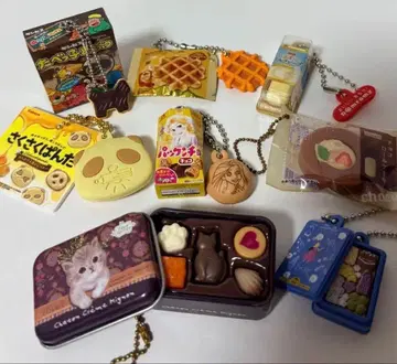 가챠가챠 음식 세트 사쿠사쿠 팬더 팩쿤초 타베스코 동물