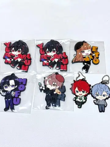 컬러풀 피치 러버 키링