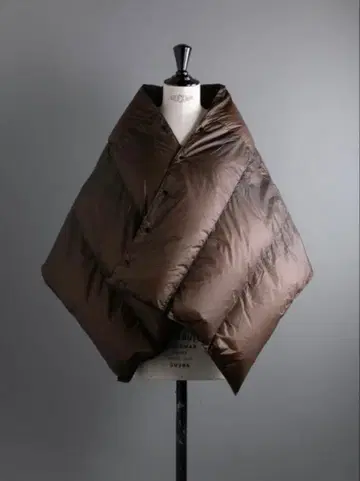 P.H.D esigns 퀼트 스카프 브라운/베이지