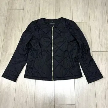 23구 노카라 퀼팅 타프타 숏코트 자켓 레어 30