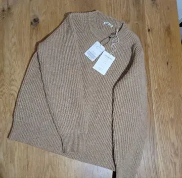 이에나 AURALEE CAMEL 오라리 카멜 니트 0 사이즈