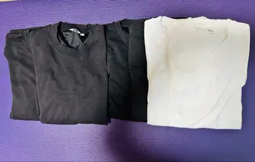 [ 6종 ] 코튼 크루넥 T셔츠 코튼 릴랙스 V넥 T셔츠/5부 소매