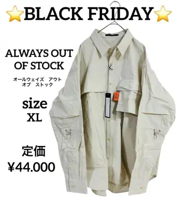 BLACK FRIDAY 올웨이즈 아웃 오브 스탁 셔츠 자켓 XL