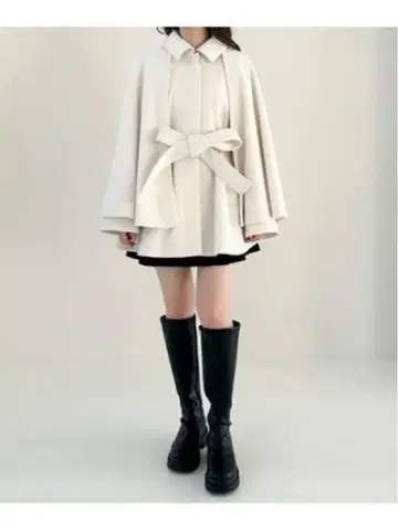 Heather 멀티 WAY 케이프 미들 코트