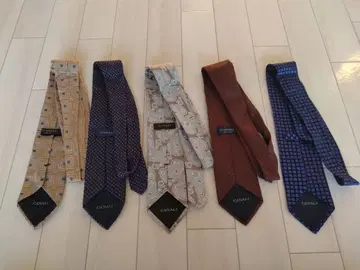 Canali 카날리 넥타이 5개 세트