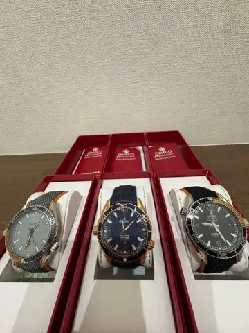 OMECO 오메코 시계 무라니시 토루 3종 세트 배터리 방전 미사용품