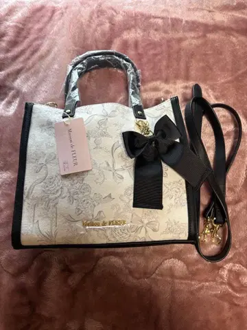 Maison de FLEUR 플라워 가든 프린트 2Way 스퀘어 토트