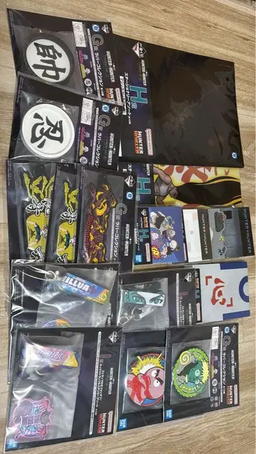 헌터헌터 제일복권 하위상 묶음 판매