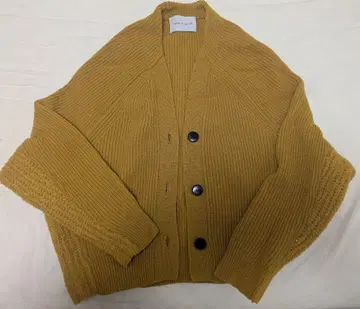 코쿤 니트 가디건 긴팔