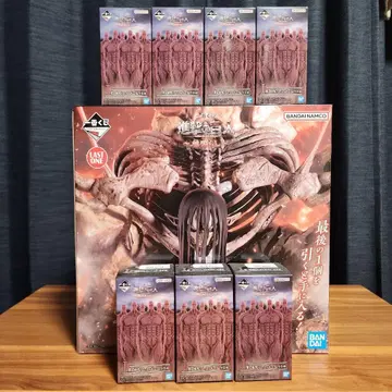 진격의 거인 제일복권 라스트 원 피규어 종말의 거인 미개봉