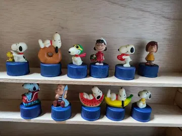 스누피 병뚜껑 피규어 세트 11개