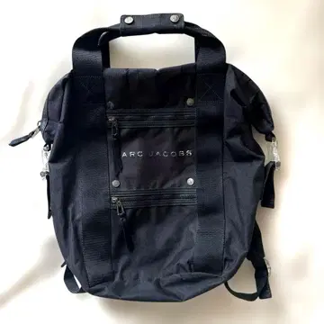 단종품 MARC JACOBS 2way 백팩 블랙 리메이크품 대용량