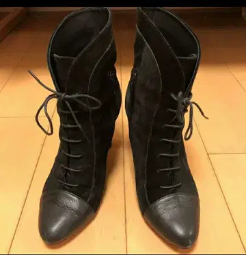 히미코 스웨이드 숏부츠 퍼 포함