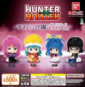 HUNTER x HUNTER 스와라세타이 걸 전 4종 풀 컴프