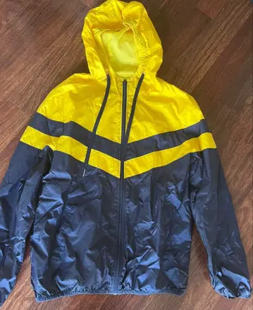 후드티 옐로우 컬러와 네이비 Forever21