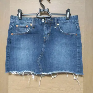 LEVI'S 데님 미니 스커트